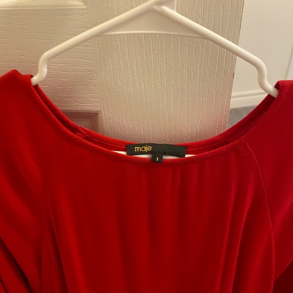 Maje red dress - Picture 4 of 5